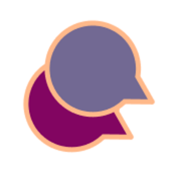 Speech bubble graphic